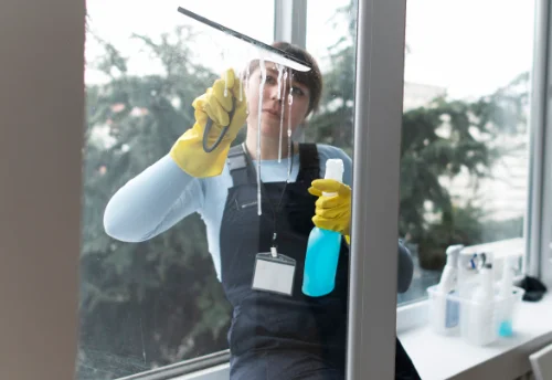 Nettoyage de vitres intérieures et extérieures à Saint-Germier
